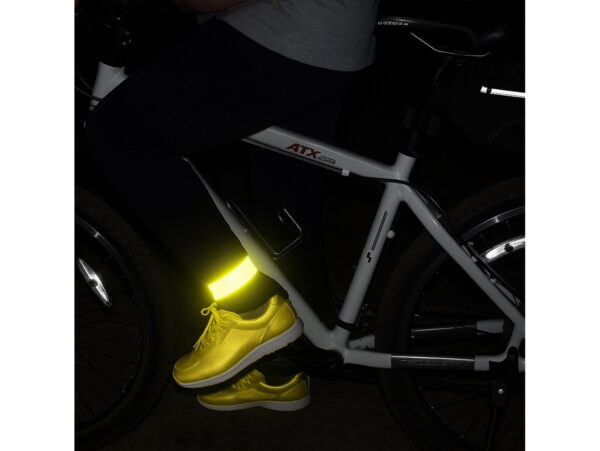 OPASKA ODBLASKOWA RAMIĘ RĘKĘ ROWER SAMOZACISKUJĄCA