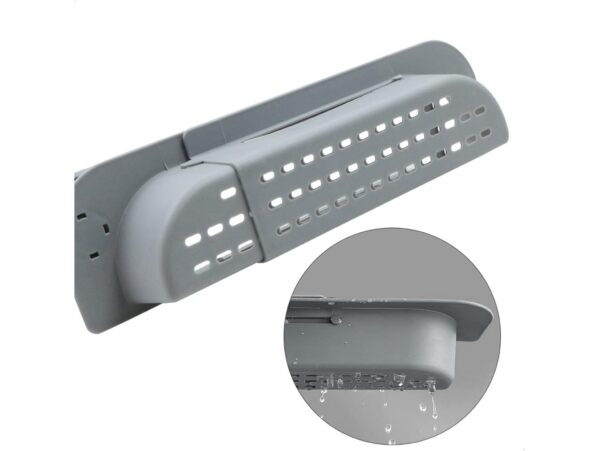 ORGANIZER DO ZLEWU PÓŁKA - szary