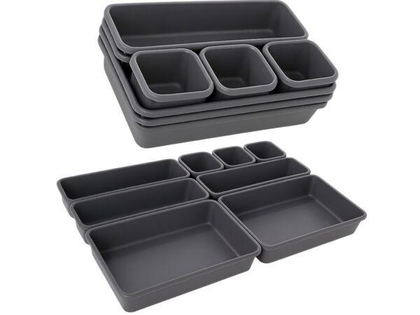 ORGANIZER MODUŁOWY 8SZT - szary