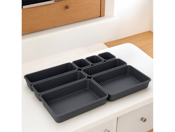 ORGANIZER MODUŁOWY 8SZT - szary