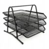 ORGANIZER NA BIURKO METALOWY 3 SZUFLADY 35x28x27,5cm