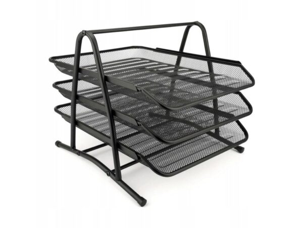 ORGANIZER NA BIURKO METALOWY 3 SZUFLADY 35x28x27,5cm