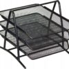 ORGANIZER NA BIURKO METALOWY 3 SZUFLADY 35x28x27,5cm