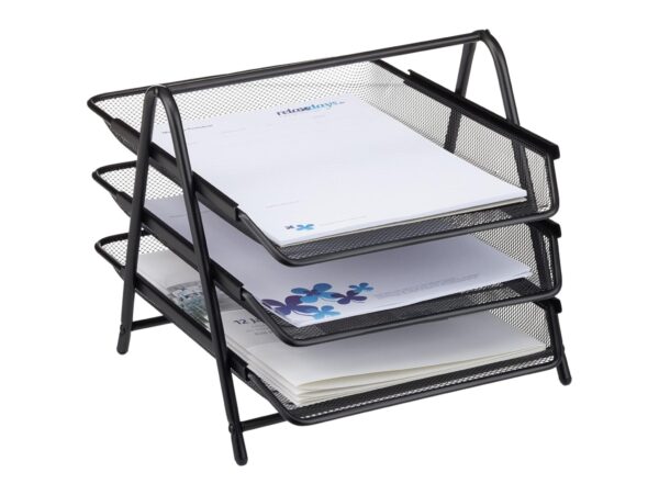 ORGANIZER NA BIURKO METALOWY 3 SZUFLADY 35x28x27,5cm