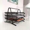 ORGANIZER NA BIURKO METALOWY 3 SZUFLADY 35x28x27,5cm