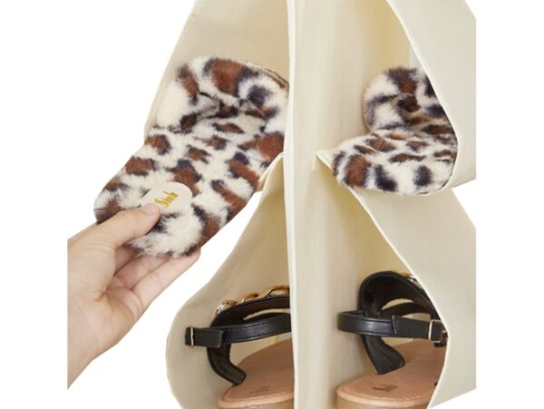 ORGANIZER NA BUTY DO SZAFY WISZĄCY - beżowy