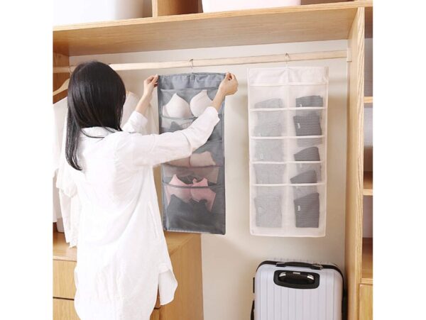 ORGANIZER WISZĄCY DO SZAFY NA BIELIZNĘ