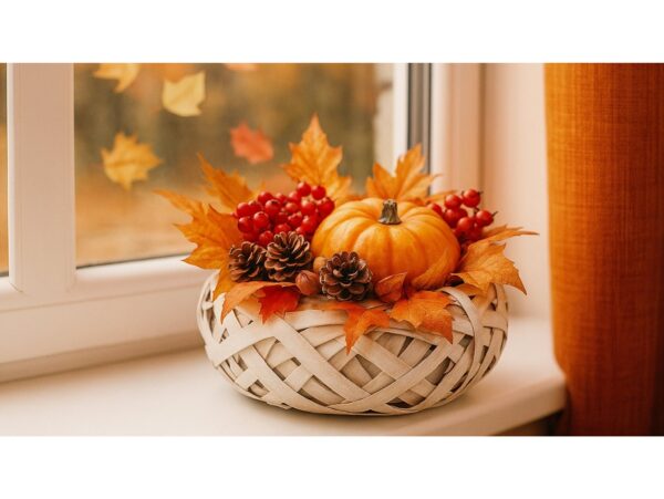 OSŁONKA DONICZKA RATTANOWA Z FOLIĄ 20x7cm