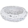 OSŁONKA DONICZKA RATTANOWA Z FOLIĄ 31x23x8cm