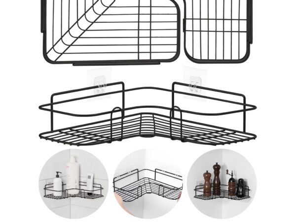 PÓŁKA PRYSZNICOWA SAMOPRZYLEPNA 25,5x25,5cm