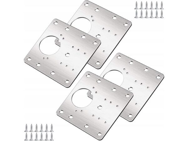 PŁYTKA DO NAPRAWY ZAWIASÓW MEBLOWYCH 4SZT ZESTAW