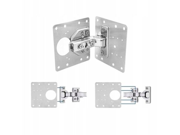 PŁYTKA DO NAPRAWY ZAWIASÓW MEBLOWYCH 4SZT ZESTAW