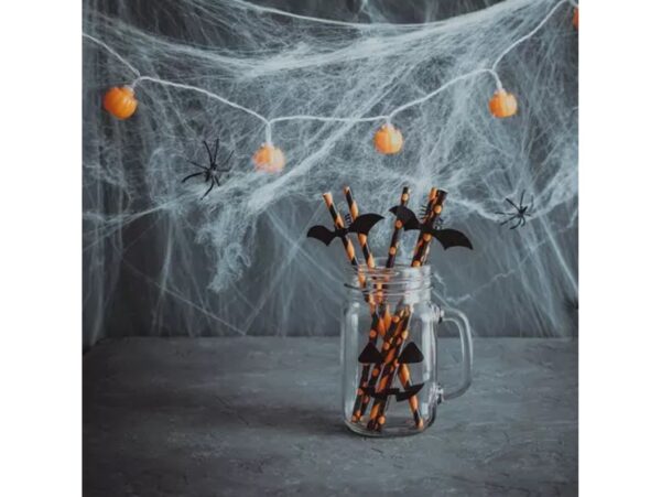 PAJĘCZYNA BIAŁA 20G HALLOWEN + 2 PAJĄKI