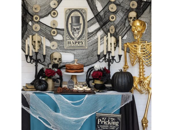 PAJĘCZYNA DEKORACYJNA HALLOWEEN 198x76cm