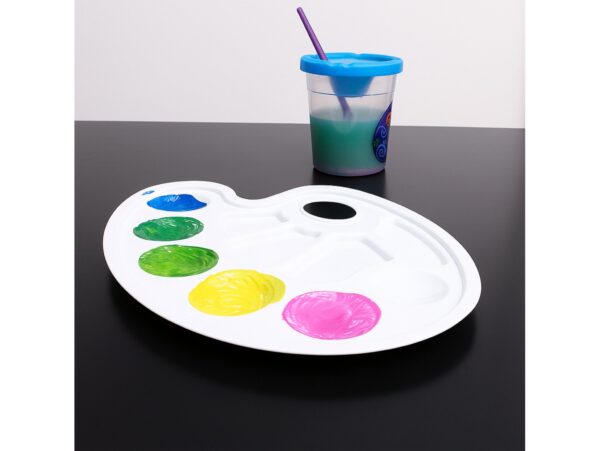 PALETKA PALETA MALARSKA SZKOLNA DO MIESZANIA FARB