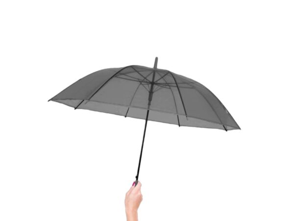 PARASOL PRZEZROCZYSTY 72cm - czarny