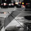 PARASOL PRZEZROCZYSTY 72cm - czarny