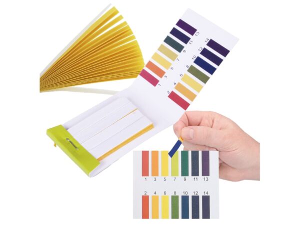 PASKI PAPIERKI LAKMUSOWE POMIAR PH 1-14 80szt