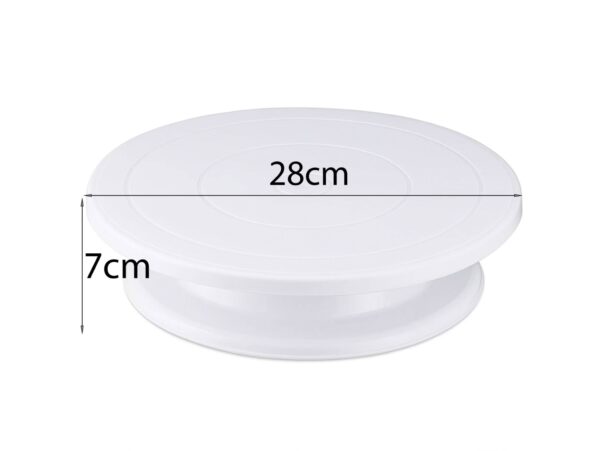 PATERA TALERZ OBROTOWY DO DEKOROWANIA TORTÓW CIAST