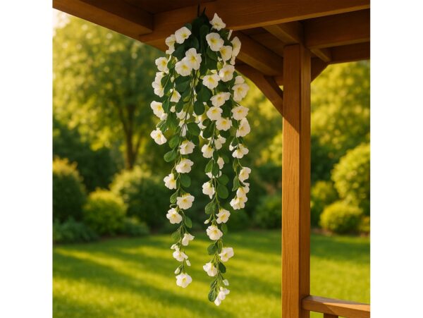 PETUNIA ZWISAJĄCA SZTUCZNY 85CM 5 ŁODYG (kwiat 4,5 cm)