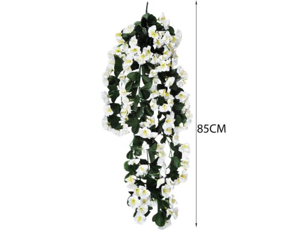 PETUNIA ZWISAJĄCA SZTUCZNY 85CM 5 ŁODYG (kwiat 4,5 cm)
