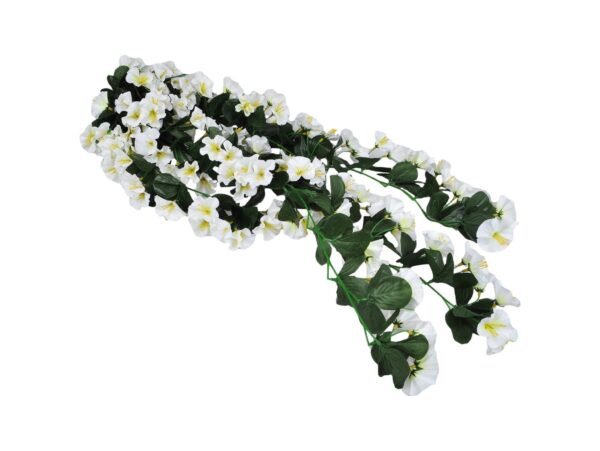 PETUNIA ZWISAJĄCA SZTUCZNY 85CM 5 ŁODYG (kwiat 4,5 cm)