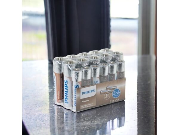 PHILIPS BATERIA ALKALICZNA 10xAA 6XAAA ZESTAW 16SZT