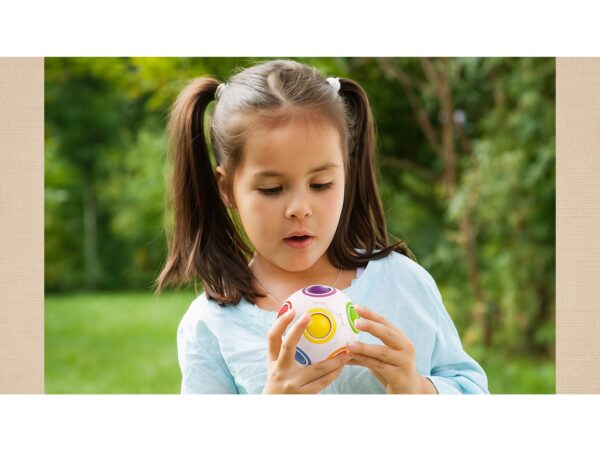 PIŁKA KULKA ANTYSTRESOWA SENSORYCZNA MAGICZNA KULA