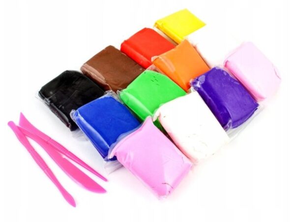 PIANKOLINA PLASTELINA PIANKOWA MAGICZNA ZESTAW 12