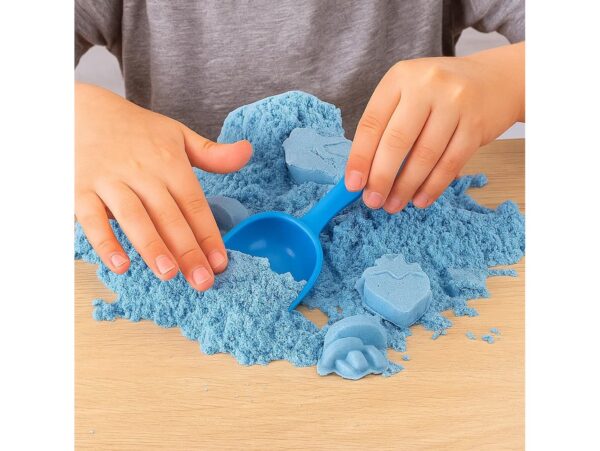 PIASEK KINETYCZNY PIASKOLINA 1KG ZAPAS - niebieski