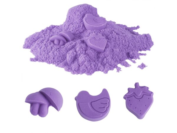 PIASEK KINETYCZNY PIASKOLINA 2KG ZAPAS - fioletowy