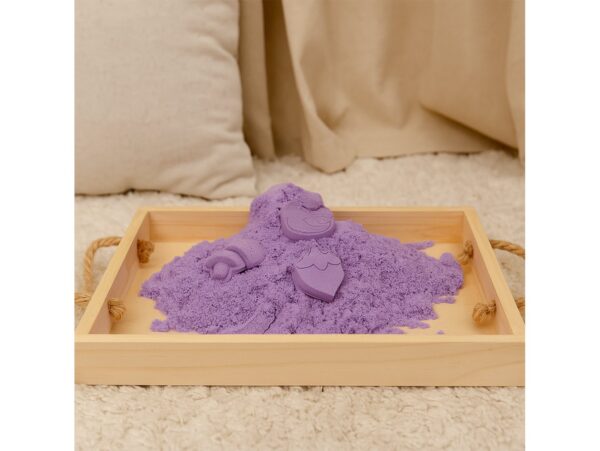 PIASEK KINETYCZNY PIASKOLINA 2KG ZAPAS - fioletowy