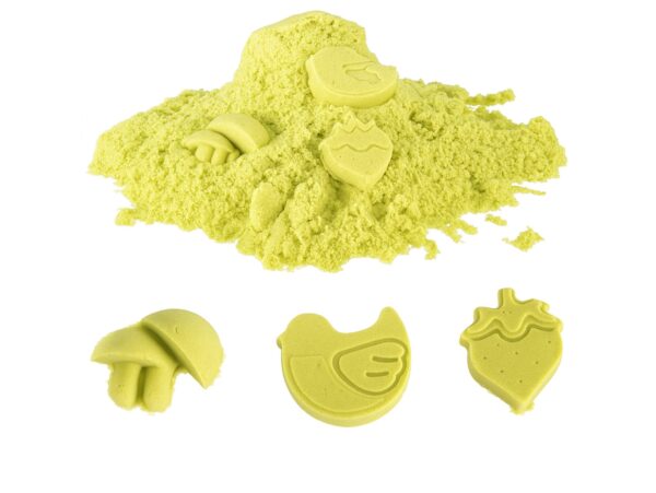 PIASEK KINETYCZNY PIASKOLINA 2KG ZAPAS - żółty