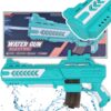 PISTOLET NA WODĘ NA BATERIE 27x21x4,5cm - niebieski