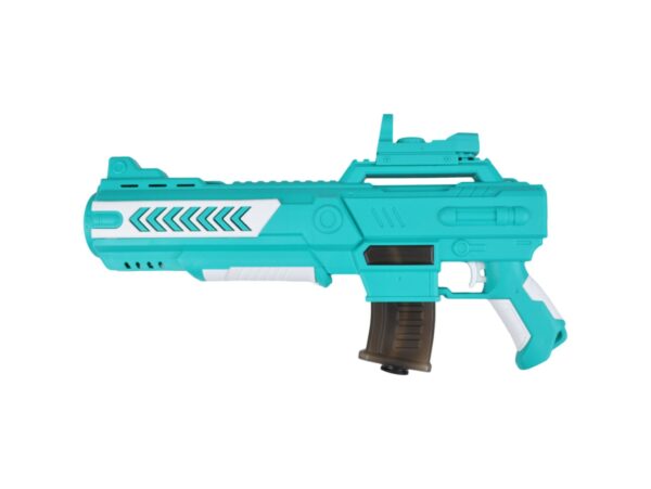 PISTOLET NA WODĘ NA BATERIE 27x21x4,5cm - niebieski