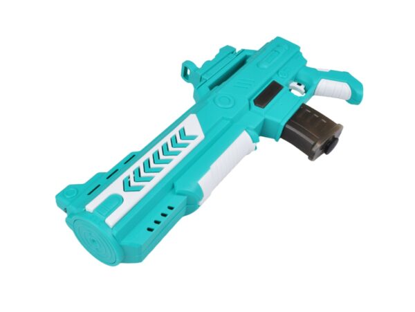 PISTOLET NA WODĘ NA BATERIE 27x21x4,5cm - niebieski