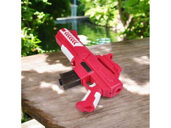 PISTOLET NA WODĘ NA BATERIE 27x21x4,5cm - różowy