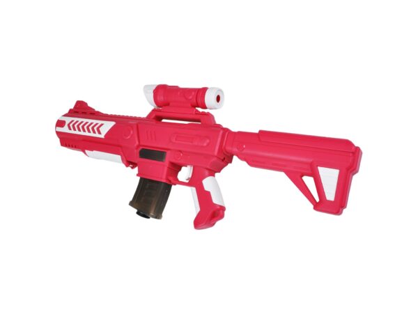 PISTOLET NA WODĘ NA BATERIE 54,5x21x5,5XM - czerwony