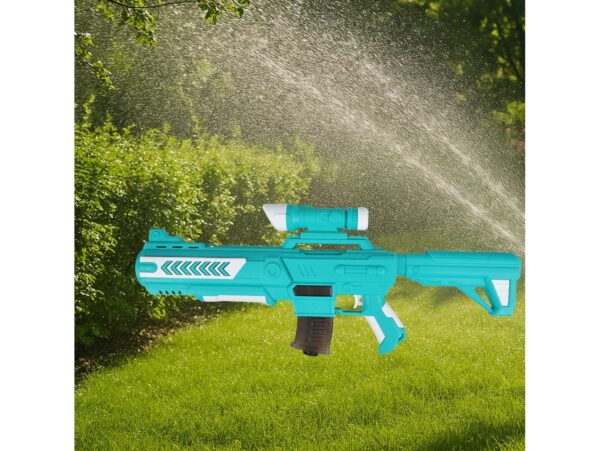 PISTOLET NA WODĘ NA BATERIE 54,5x21x5,5XM - niebieski