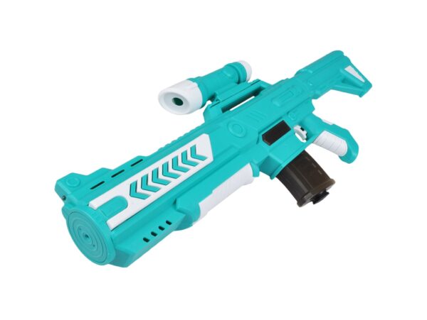 PISTOLET NA WODĘ NA BATERIE 54,5x21x5,5XM - niebieski