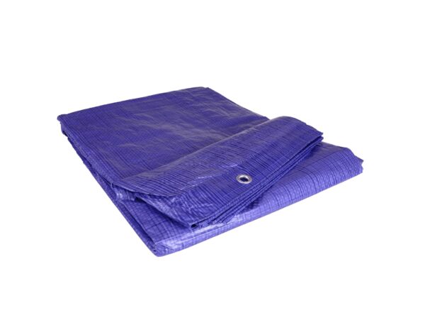 PLANDEKA PE NIEBIESKA 4 x 6m - 50g/m2