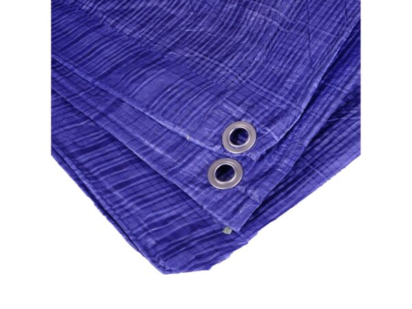 PLANDEKA PE NIEBIESKA 4 x 6m - 50g/m2