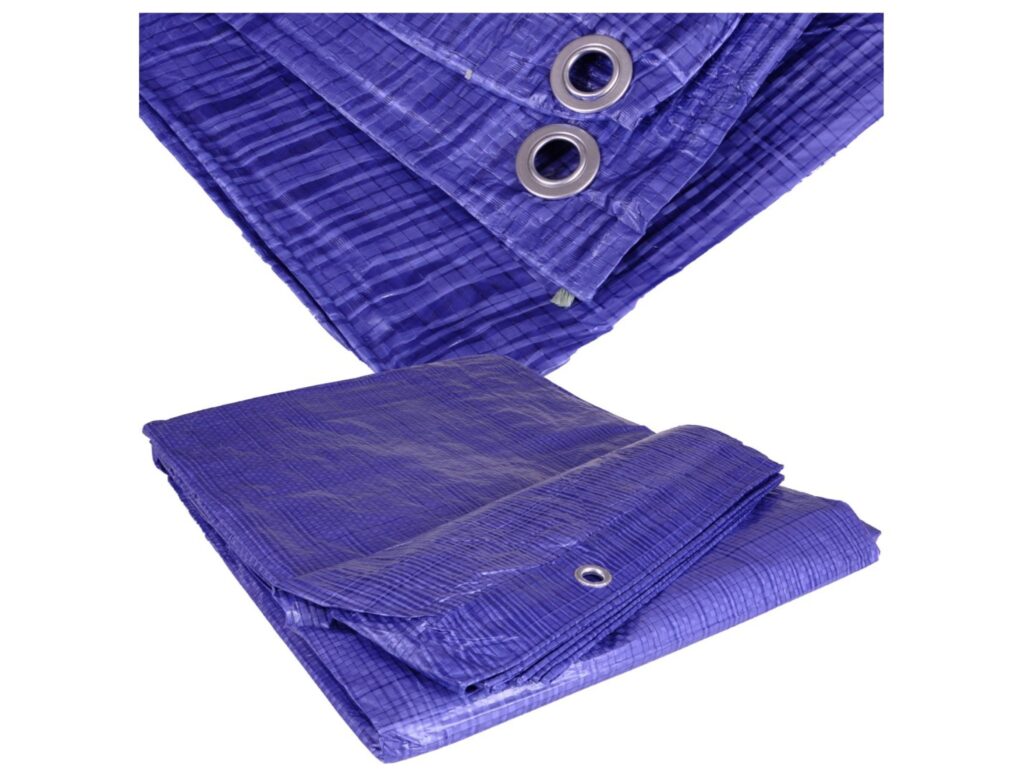 PLANDEKA PLANDEKI PE NIEBIESKA WZMACNIANA 2x3