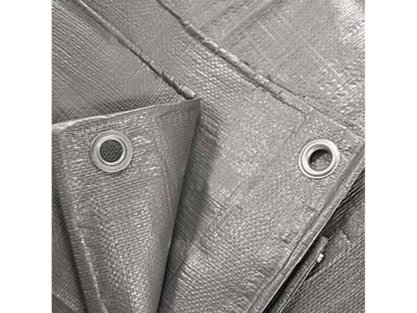 PLANDEKA PLANDEKI PE SREBRNA WZMACNIANA 2x3 130g