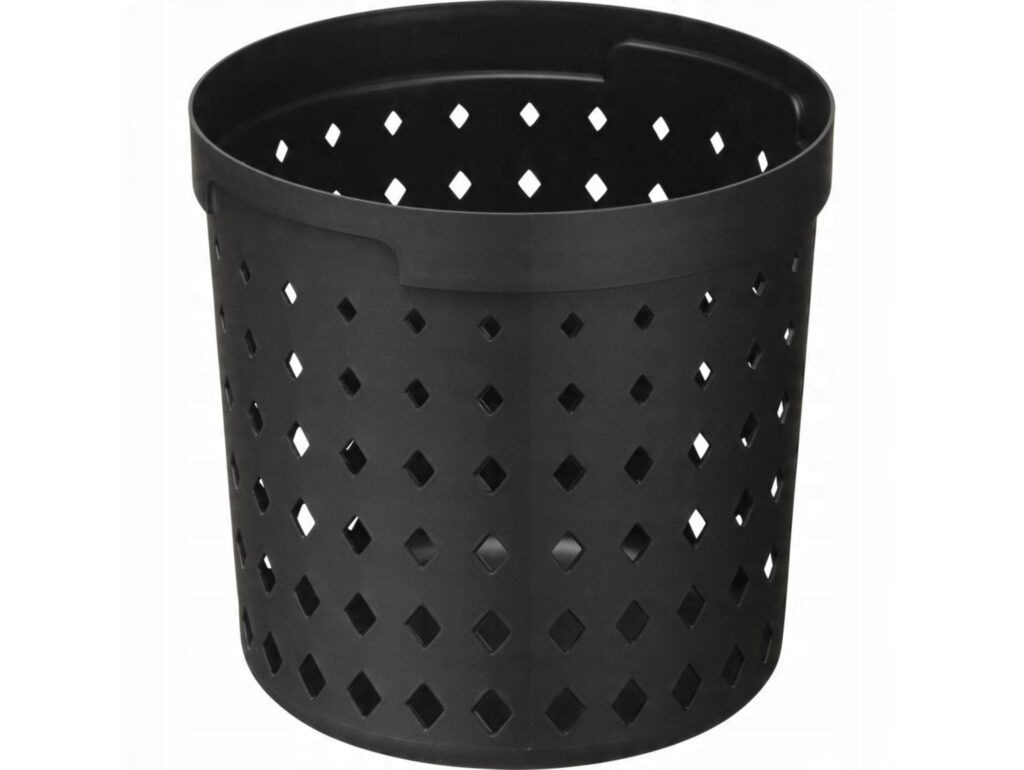 PLAST TEAM KOSZYK ORGANIZER SEOUL ROUND LARGE - czarny