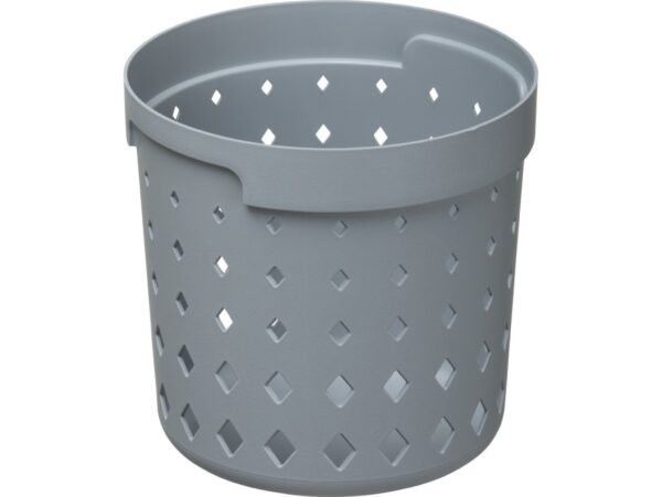 PLAST TEAM KOSZYK ORGANIZER SEOUL ROUND MEDIUM - szary