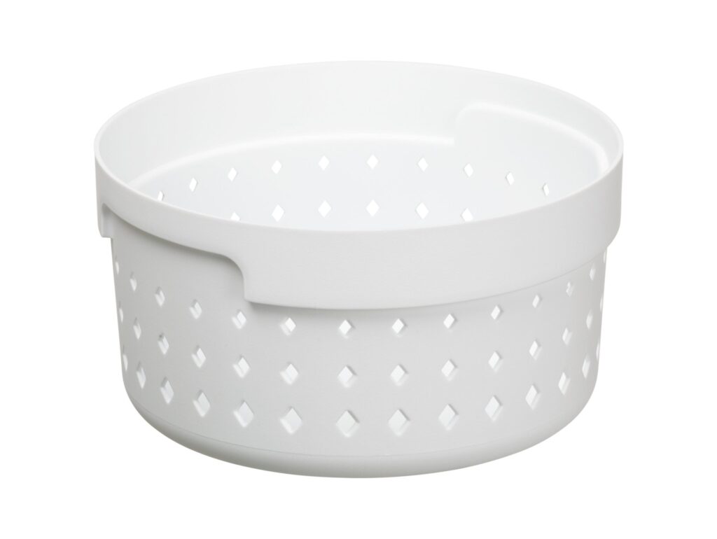 PLAST TEAM KOSZYK ORGANIZER SEOUL ROUND SMALL - biały