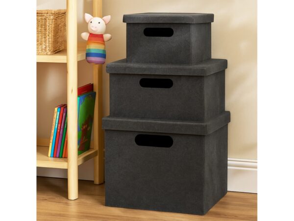 PLAST TEAM PUDEŁKO SKŁADANE VEGA LARGE - ciemny szary