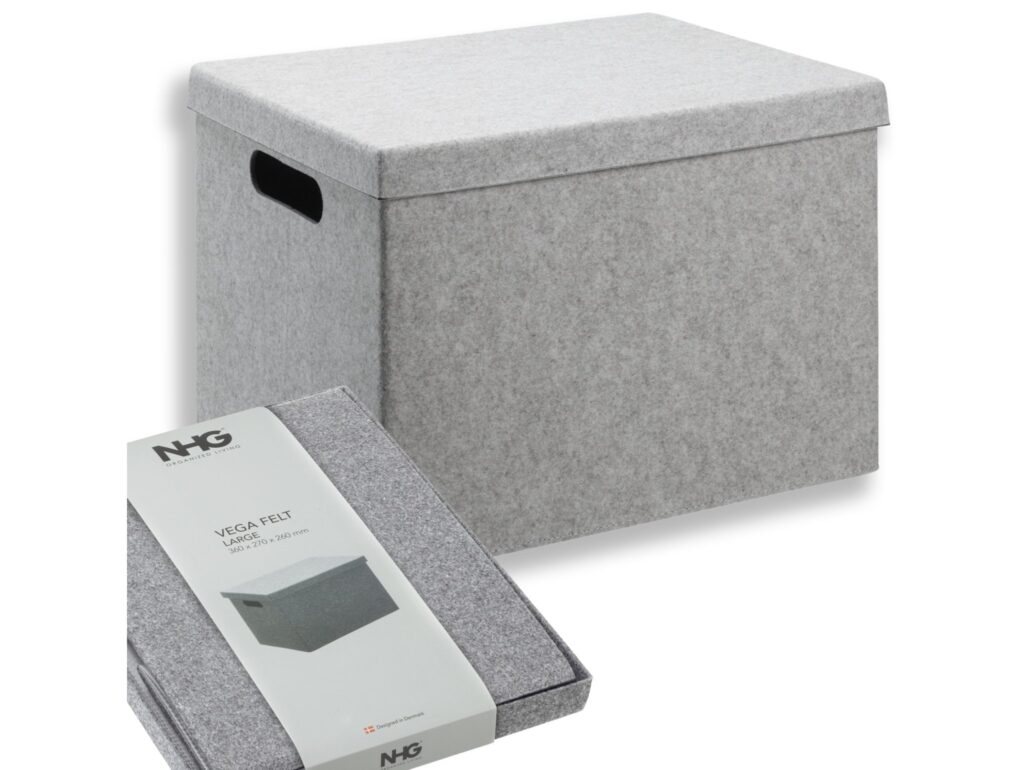 PLAST TEAM PUDEŁKO SKŁADANE VEGA LARGE - jasny szary