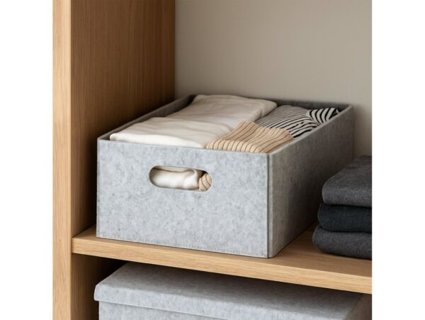 PLAST TEAM PUDEŁKO SKŁADANE VEGA MEDIUM - jasny szary